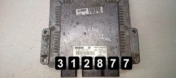 Peugeot 607 Engine control unit/module 0281010975