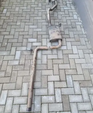 Volkswagen PASSAT B8 Rear muffler/silencer tail pipe 3Q0253411A
