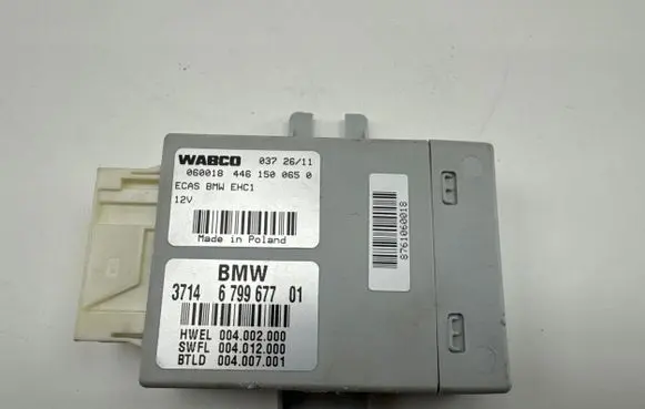 BMW 5 F10 F11 Air suspension control unit module (rear) 6799677 4461500650 004002000