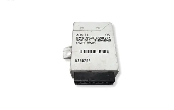 BMW 5 E60 E61 Tow bar trailer control unit/module 61356908767