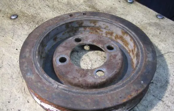 Peugeot 307 Crankshaft pulley 35554193