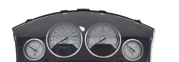 Chrysler Grand Voyager V Speedometer (instrument cluster) P05172818AF 818AF TDMQ1051028721