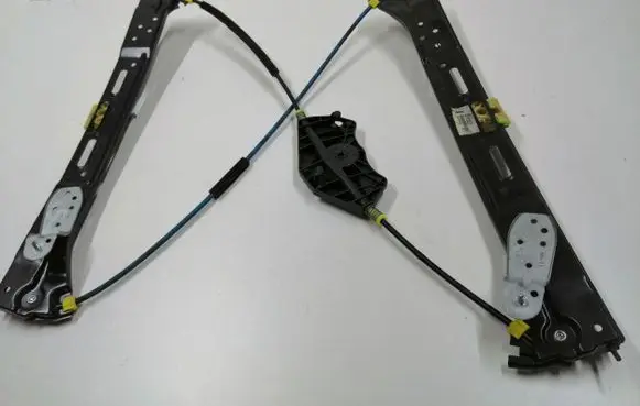 Volkswagen Sharan Front window lifting mechanism without motor 7N0837461H