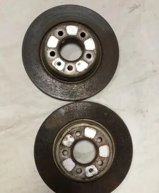 Audi A5 8T 8F Rear brake disc 8K0615601B 8K0098601A