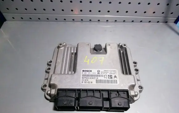 Peugeot 407 Air suspension control unit module (rear) 0281011633 EDC16C34 9658945280