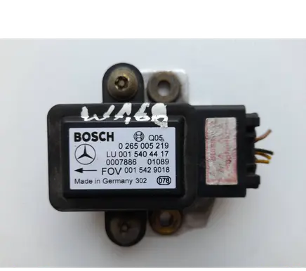 Mercedes-Benz A W168 ESP acceleration yaw rate sensor 0265005219