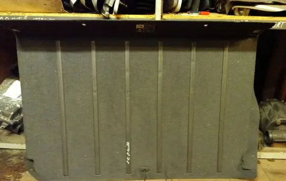 Trunk/boot mat liner