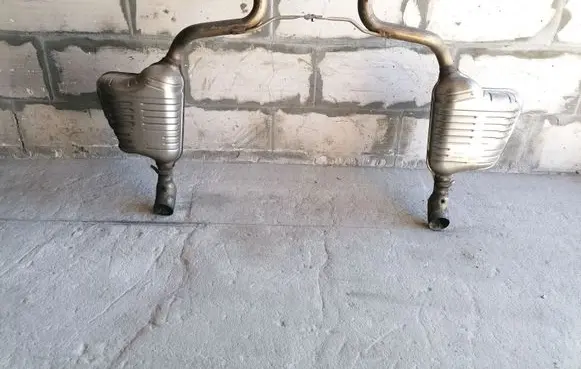 Audi A6 S6 C6 4F Muffler/silencer 4F0253611AA 4F0253612AA