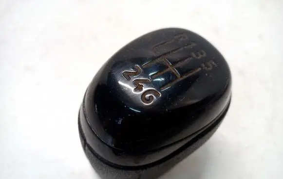Renault Master III Gear lever shifter trim leather/knob 328651101R