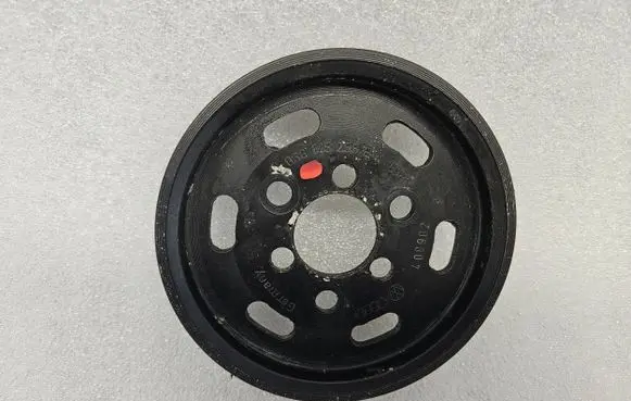 Audi A6 S6 C6 4F Power steering pump pulley 038145255B