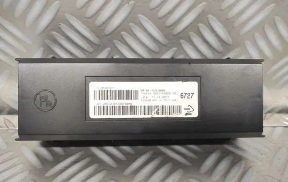 Opel Zafira C Air conditioning/heating control unit 13586727