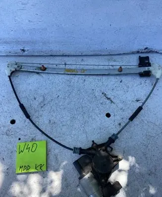 Mazda 6 Rear door window regulator with motor GJ6A5858X TN783125 CM011050