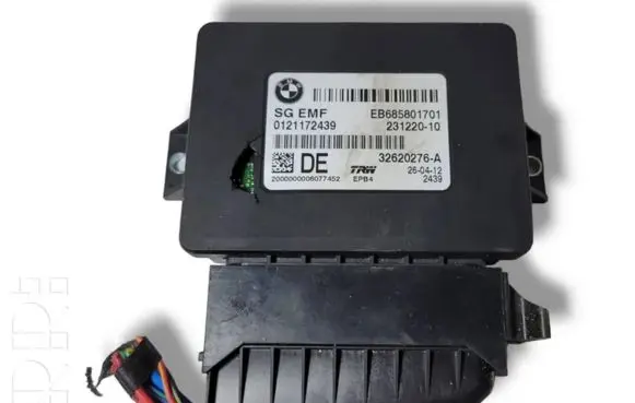 BMW 5 F10 F11 Hand brake control module 6858017 32620276A 0121172439