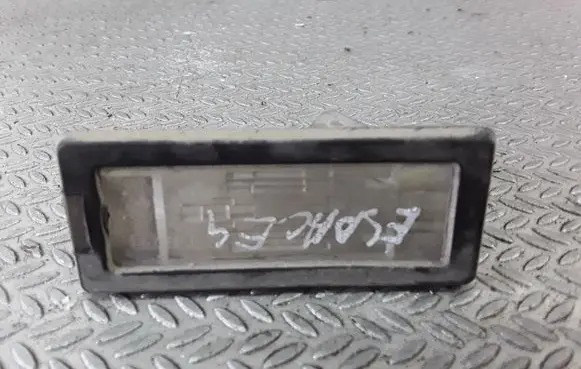 Number plate light