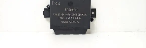 Alfa Romeo 159 Parking PDC control unit/module 50504760 601979C569