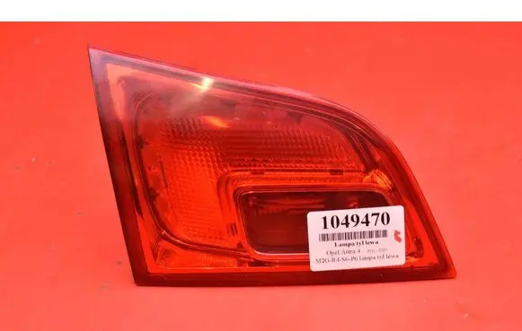 Opel Astra J Rear/tail lights 13282246