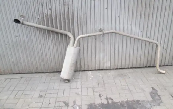 Opel Vivaro Rear muffler/silencer tail pipe 