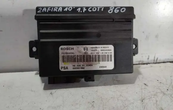 Opel Omega B1 Parking PDC control unit/module 9663821680