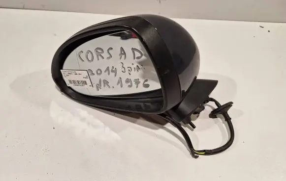 Opel Corsa D Front door electric wing mirror 
