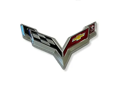 Chevrolet Corvette C7 Fender model badge letters 