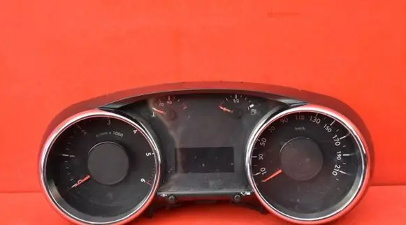 Peugeot 3008 I Speedometer (instrument cluster) 9666174980