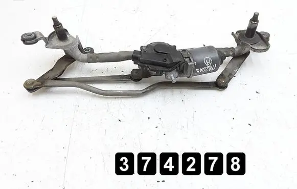 Mazda 5 Front wiper linkage and motor 1593000590