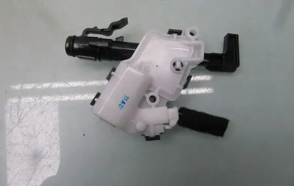 Fuel tank cap lock motor