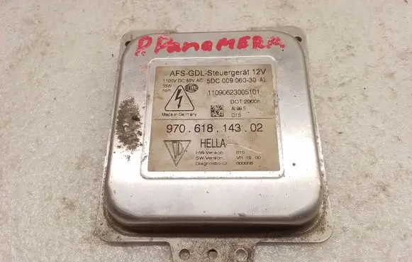 Porsche Panamera (970) Headlight ballast module Xenon 97061814302 5DC00906030AL