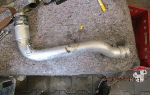 Audi A8 S8 D4 4H Intercooler hose/pipe 059145731CT