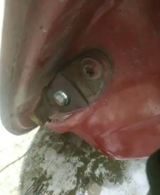 Mitsubishi Colt Front door upper hinge