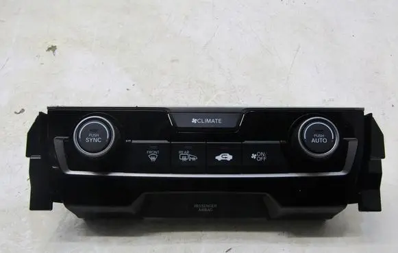 Honda Civic X Climate control unit 79600TGLE510M1
