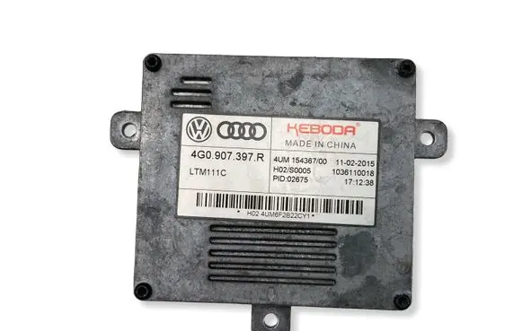 Audi A3 S3 8V Headlight ballast module Xenon 4G0907397R