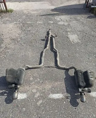 Audi A6 S6 C6 4F Muffler/silencer 