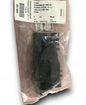 Peugeot Partner Front door interior handle 9144C1