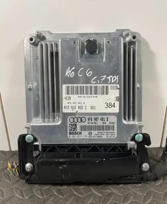 Audi A6 S6 C6 4F Engine control unit/module 4F0907401B 4F2910402C 0281013178