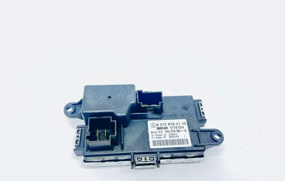 Mercedes-Benz E W212 Heater blower motor/fan resistor A2128702110 V7191004 5HL01038412
