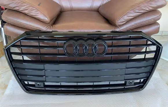 Front bumper upper radiator grill