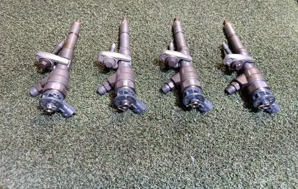 Renault Kangoo II Fuel injectors set 0445110485 8201108033 H8201108033