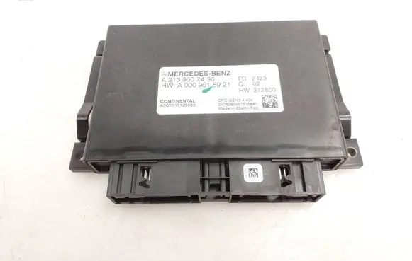 Mercedes-Benz CLA C118 X118 Gearbox control unit/module A2139007436 A0009015921 A3C7017120000