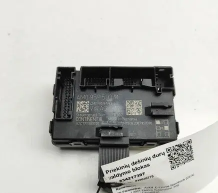 Audi e-tron Door control unit/module 4M0959593M 4M0959593J