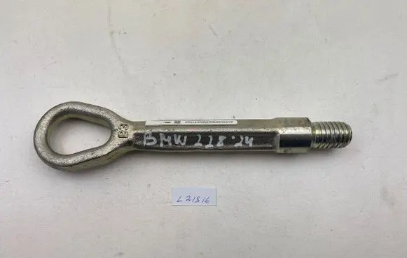 Towing hook eye