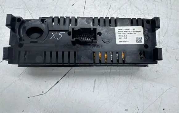 BMW X5 F15 Climate control unit 9332031 28082015 90025730