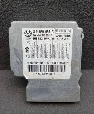 Audi Q7 4L Airbag control unit/module 4L0959655C 4L0910655D