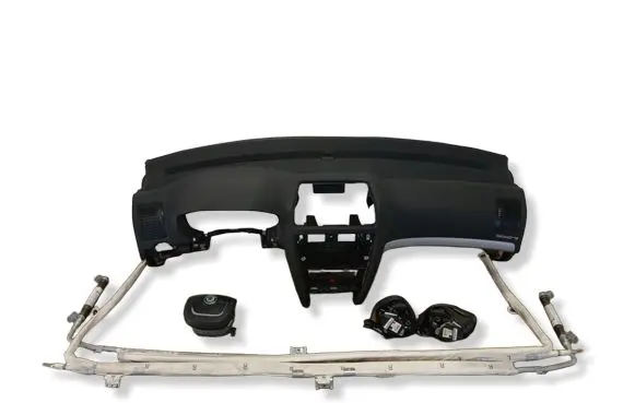 Skoda Octavia Mk2 (1Z) Airbag set with panel 1Z1857007EA