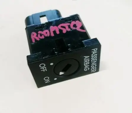 Skoda Roomster (5J) Passenger airbag on/off switch 5J0919237A