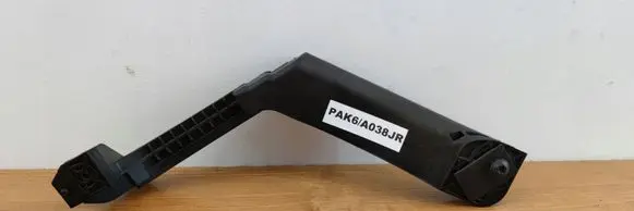 Citroen C3 Rear door window/glass frame 9673361280