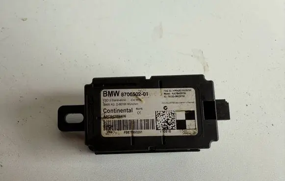 BMW 3 F30 F35 F31 Door central lock control unit/module 8706502 A2C94289406
