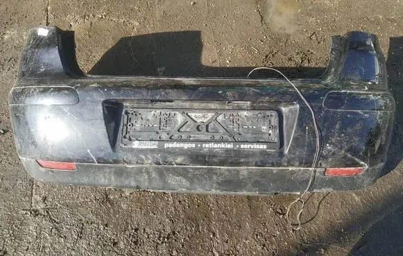 Seat Ibiza III (6L) Rear bumper JUODAS