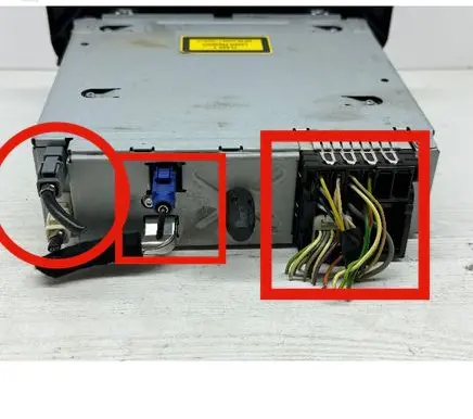 Citroen C5 Sound system wiring loom 12417662 96653743XNQ
