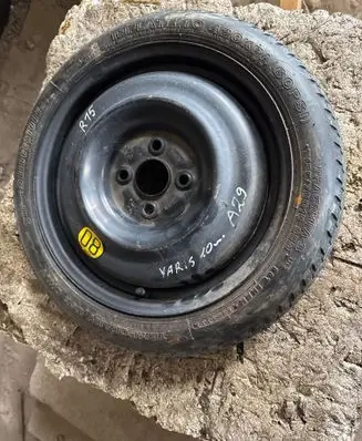 Toyota Yaris R15 spare wheel 